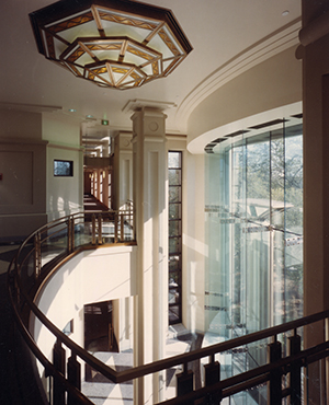 Second Floor Atrium and Structural Glass